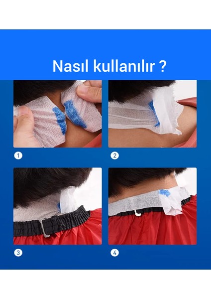 100 Adet Kuaför Boyun Bandı Rulo, Şık ve Kullanışlı Tasarım modelleri