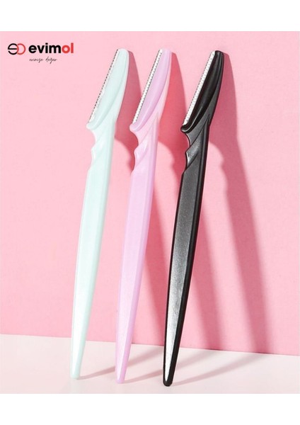 3'lü Yüz ve Kaş Usturası Seti, Epilasyon Jileti, Kadın Kullanımı