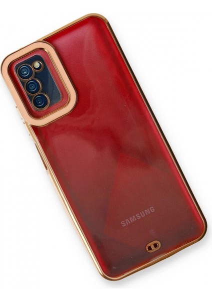 Samsung Galaxy A03S Kılıf Liva Lens Silikon - Rose modelleri