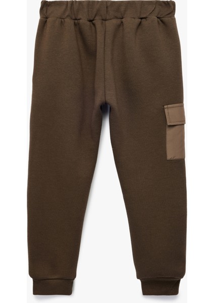 Cep Detaylı Beli Bağcıklı Jogger Eşofman Altı fiyatları