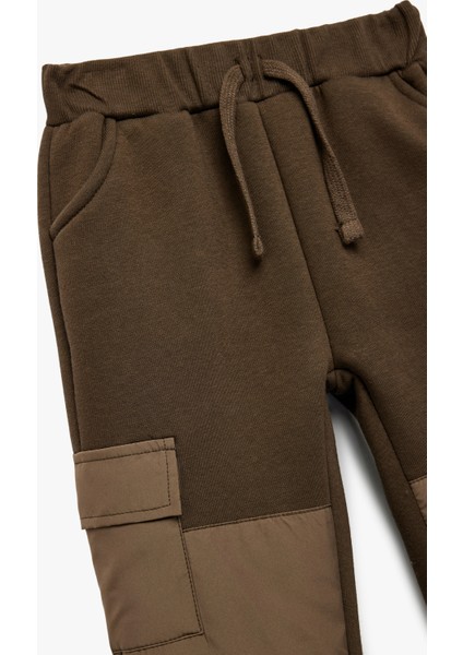 Cep Detaylı Beli Bağcıklı Jogger Eşofman Altı modelleri