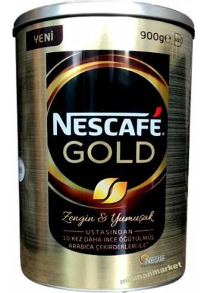 Nestle Nescafe Gold Teneke Signature 900gr 12456216 (12584221) fırsatları