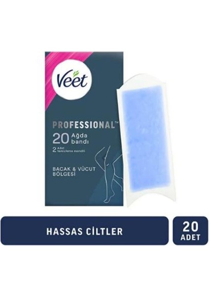 Hassas Profesyonel Ağda Bandı 20'li, Güzel ve Pürüzsüz Bir Görünüm Için