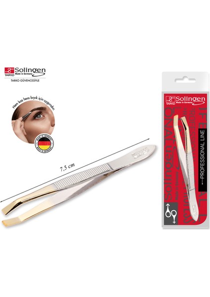 Gold Uçlu Paslanmaz Çımız, Profesyonel Düz Cımbız 7335