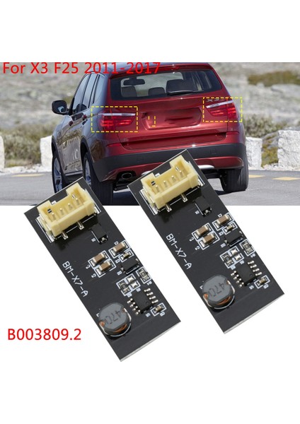 Bmw X3 F25 2011-2017 Arka Sürücü F25 B003809 2 LED Işık Fişi ve Oyun Onarımı Yedek Tahtası Kuyruk Işığı (Yurt Dışından) indirimleri