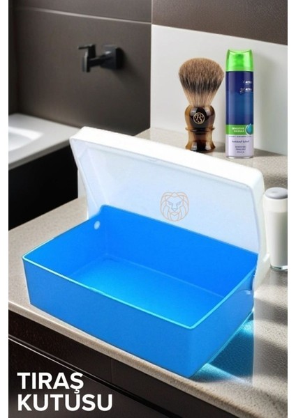 Pratik ve Şık Tıraş Malzemeleri Saklama Kutusu, Düzenli Kullanım Için Ideal