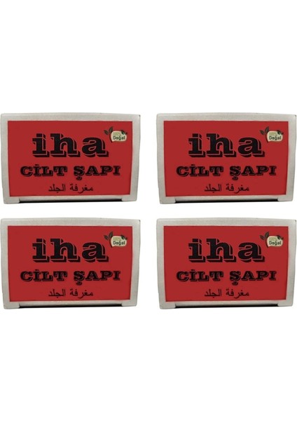 Doğal Cilt Şapı ve Kan Taşı Içeren 4'lü Ter Kokusu Önleyici Set