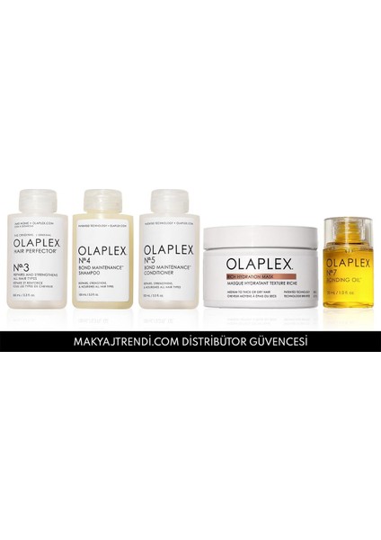 Hair Repair & Hydration Kit - Kalın Telli Saçlar Için Bağ Güçlendirici, Onarıcı, Besleyici Bakım Seti