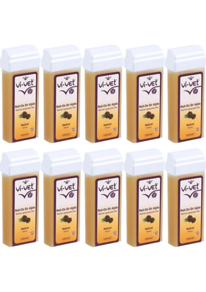 Doğal Sırlı Ağda Roll On Kartuş Seti 10'lu