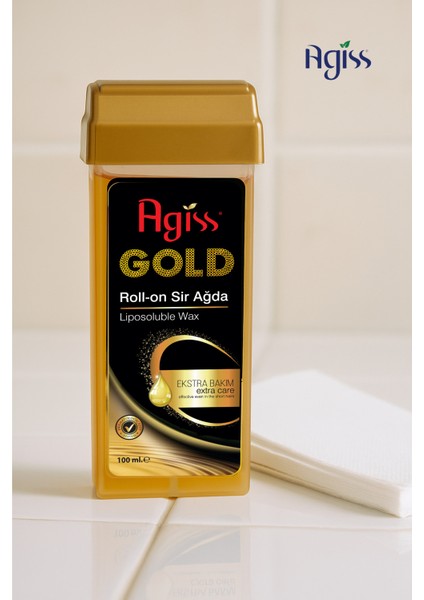 Doğal Roll On Gold Ekstra Bakım Sir Ağda 100 ml 2'li Paket, Her Cilt Tipine Uygun