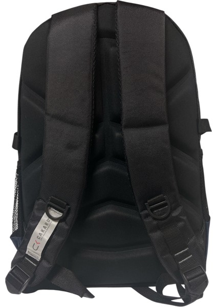Su Geçirmez Kalın Ortopedik Çok Bölmeli Laptop Okul Gezi Seyahat Kamp Sırt Çantası Büyük 30X47CM