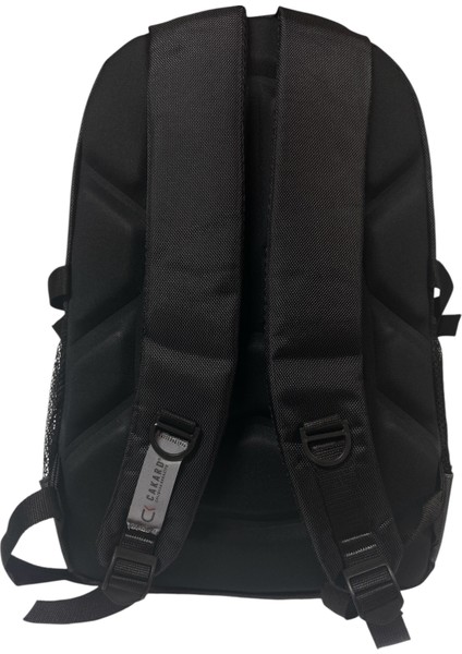 Su Geçirmez Kalın Ortopedik Çok Bölmeli Laptop Okul Gezi Seyahat Kamp Sırt Çantası Büyük 30X47CM