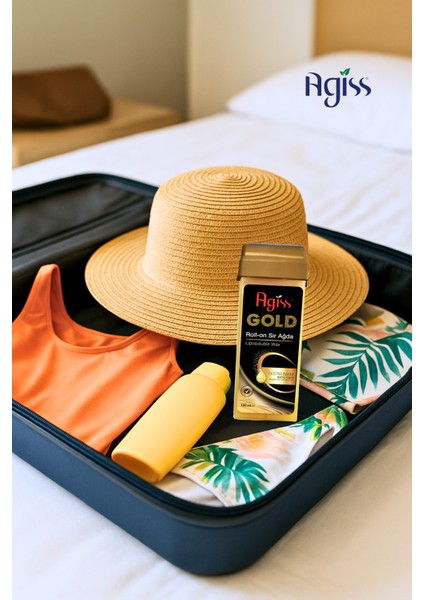 Doğal Roll On Gold Ekstra Bakım Sir Ağda 100 ml 2'li Paket, Her Cilt Tipine Uygun