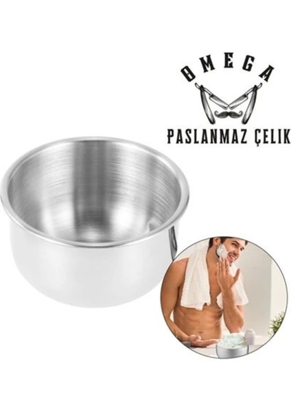 Paslanmaz Çelik Tıraş Tası, Metal Sakal ve Tıraş Kutusu, Dayanıklı ve Şık Tasarım fırsatları