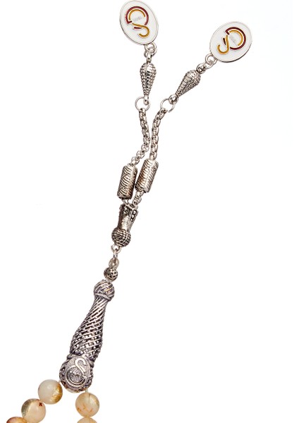 Galatasaray Sitrin Doğal Taş Tesbih HTG2507