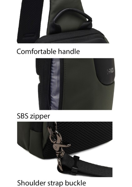 D-Pack Erkek Haki Teknolojik Sırt Çantası 23WBD30086F modelleri