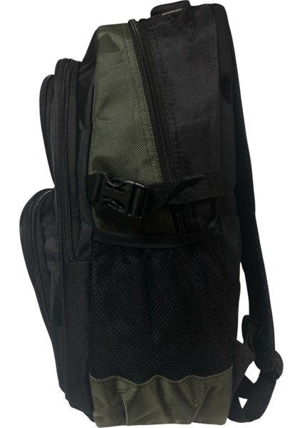 Su Geçirmez Kalın Ortopedik Çok Bölmeli Laptop Okul Gezi Seyahat Kamp Sırt Çantası Büyük 30X47CM
