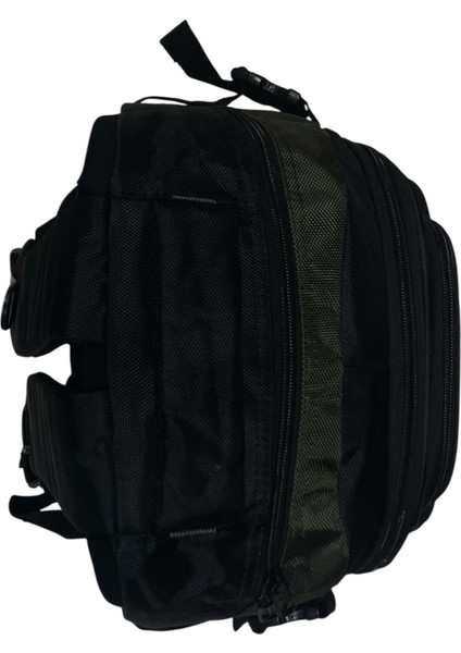Su Geçirmez Kalın Ortopedik Çok Bölmeli Laptop Okul Gezi Seyahat Kamp Sırt Çantası Büyük 30X47CM