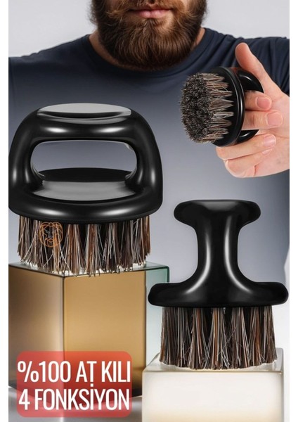 Sakal ve Tıraş Temizlik Fırçası, Dayanıklı, Kullanışlı ve Hijyenik Tasarım