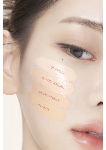 Ink Feather Cover Lasting Cushion 03 Cream Beige - SPF50+ Pa++++ Korumalı Kalıcı Yapıda Kapatıcı Cushion