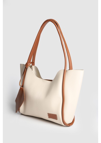 Lagraccio Paris Kadın Sane Bozuk Para Cüzdanlı Omuz Çantası Krem Taba fiyatları