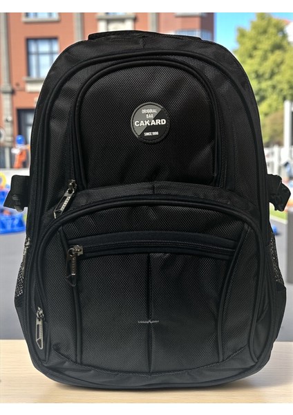 Su Geçirmez Kalın Ortopedik Çok Bölmeli Laptop Okul Gezi Seyahat Kamp Sırt Çantası Büyük 30X47CM