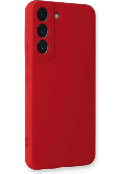 Samsung Galaxy S22 Plus Kılıf Nano Içi Kadife Silikon - Kırmızı fiyatları
