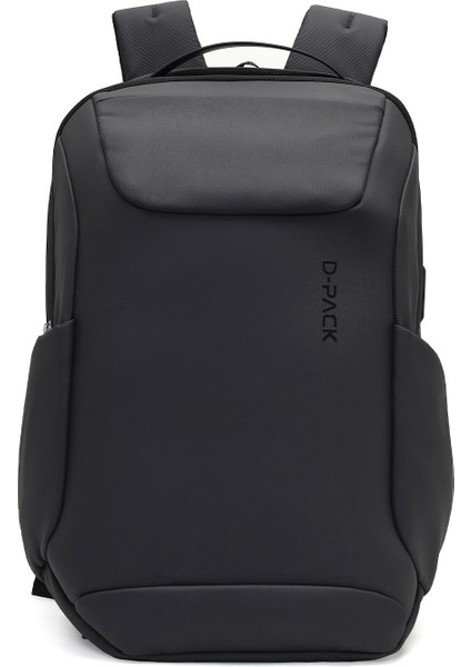 D-Pack Unisex Gri Teknolojik Kumaş Hardcase Sırt Çantası 23SBD3010HC