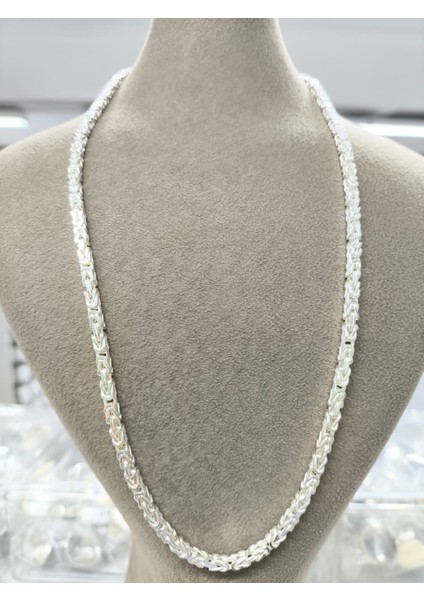 Gümüş Kral Zincir Kolye