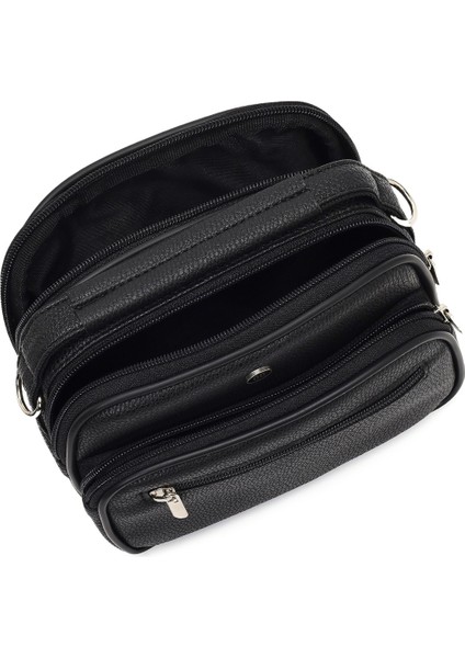 Erkek Siyah Uzun Askılı El Çantası 25WBD3500FT