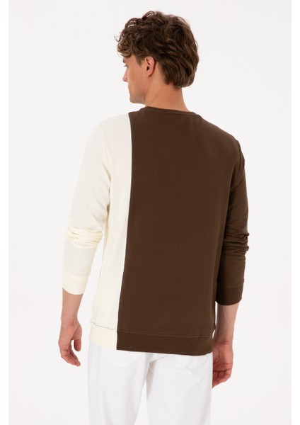 Erkek Kahverengi Sweatshirt 50316316-VR029 indirimleri