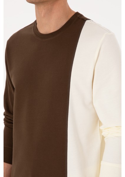 Erkek Kahverengi Sweatshirt 50316316-VR029