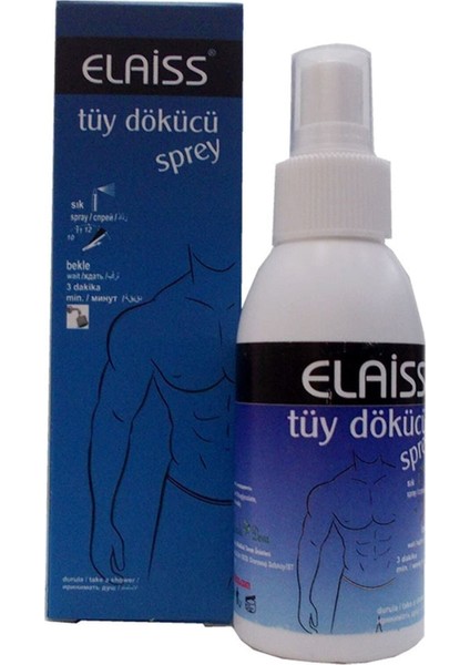 Erkekler Için Tüy Dökücü Sprey, Kolay ve Hızlı Kullanım