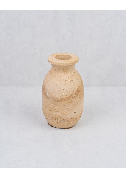 Evza Mermer Traverten Orta Vazo