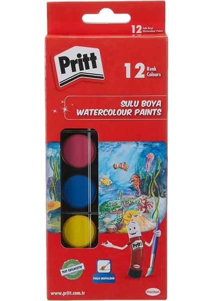 Boya Seti Kuru Sulu Pastel Keçeli ve 43 gr Stick Yapıştırıcı Kırtasiye Seti Prit modelleri