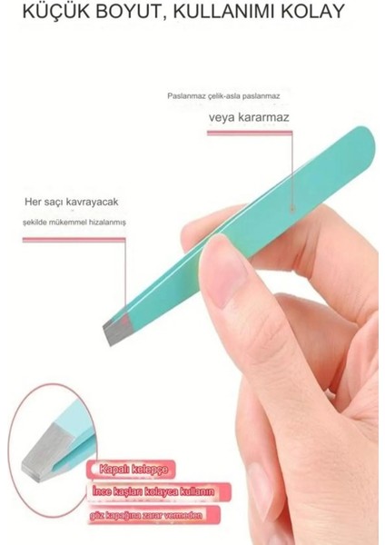 Renkli Çelik Kesik Uçlu Tüy Alma Cımbızı Akustik Serisi XLC520D modelleri