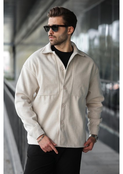 Bej Kaşe Gömlek Ceket E6765 fiyatları