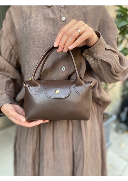 Kadın Mini El ve Omuz Çantası 13X20CM Champ modelleri