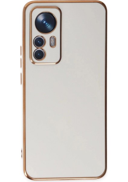 Xiaomi Mi 12T Pro Kılıf Volet Silikon - Beyaz fiyatları