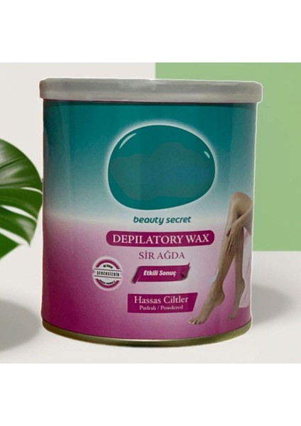 Pudralı Konserve Sir Ağda 240 Ml, Hassas Ciltler Için, Şekersiz ve Doğal Formül