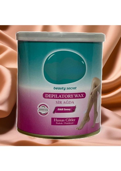 Pudralı Konserve Sir Ağda 240 ml | Hassas Ciltler Için | Şekersiz modelleri