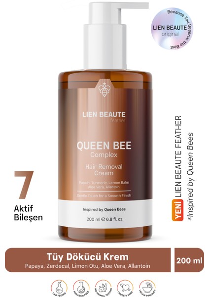 Doğal Tüy Dökücü Krem, Papaya, Zerdeçal, Limon Otu, Allantoin, Unisex