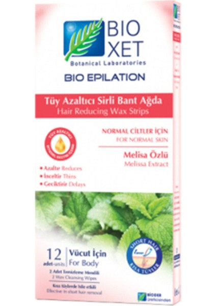 Yumuşak Tüy Azaltıcı Sirli Bant Ağda, Hassas Ciltler Için 8680512604556