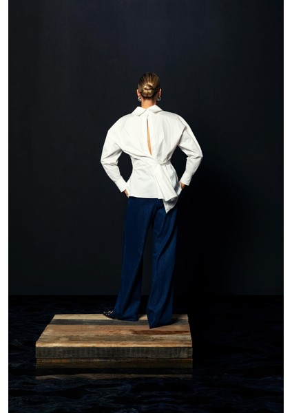 Asimetrik Kesim Bluz 26W10804 modelleri