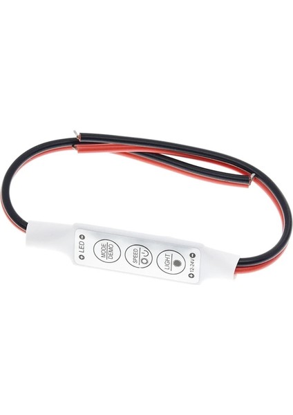 Mini LED Şerit Işık Kumandası - Mod Değiştirici, Hız ve Parlaklık Ayarı fırsatları