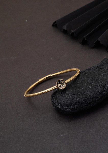Ying Yang Italyan Altın Bileklik 14 Ayar fırsatları