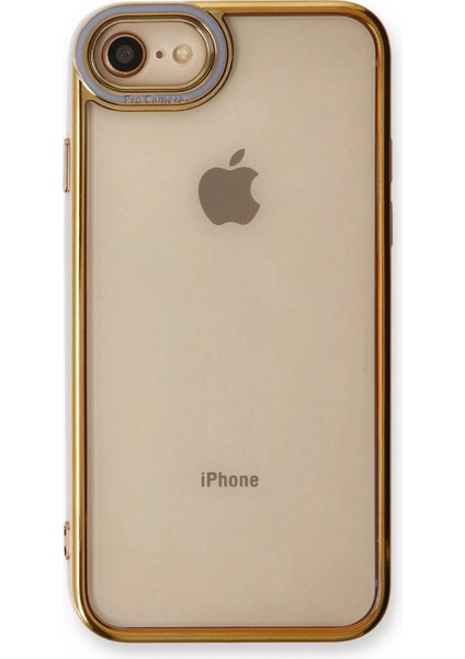 iPhone 7 Kılıf Liva Lens Silikon - Lila fiyatları