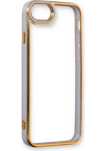 iPhone 7 Kılıf Liva Lens Silikon - Lila fırsatları