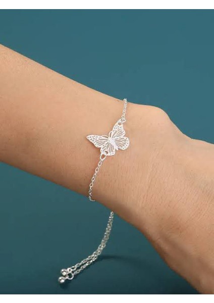 Zarif Kelebek Tasarımlı Kadın Bileklik