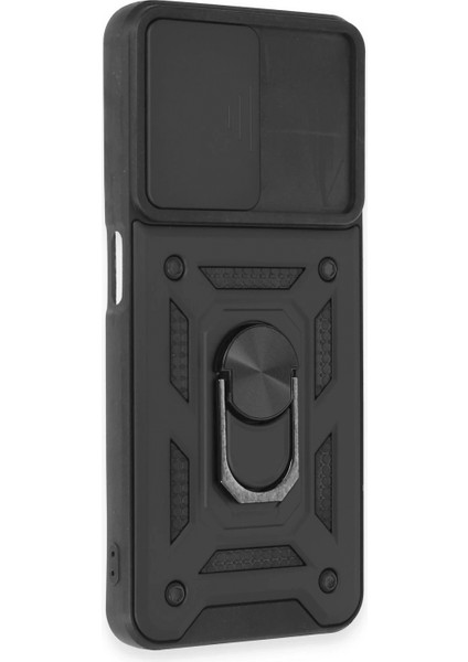 Realme C35 Kılıf Pars Lens Yüzüklü Silikon - Siyah fiyatları